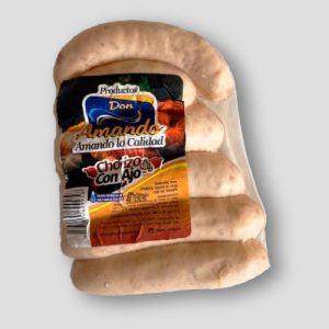 Chorizo con Ajo al Vacio