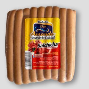 Salchichas tipo Wieners al vacio